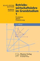 Betriebswirtschaftslehre Im Grundstudium Klaus-Peter Kistner