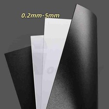 PVC Sheet Plastic Sheet Panel DIY project Thin Hard Plastic Plat Thick 0.2mm-5mm