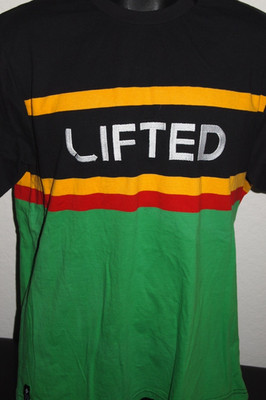 NWT LRG Lifted Research Group Creative State SS Knit Tshirt Size Mens Med