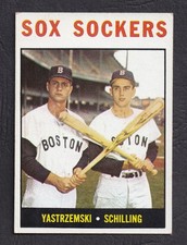 1964 Topps Baseball Carl Yastrzemski Sox Sockers #182 Excellent