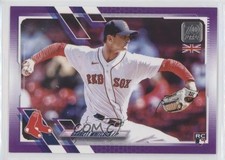 2021 Topps UK Edition Purple 23/50 Garrett Whitlock #49 0in6