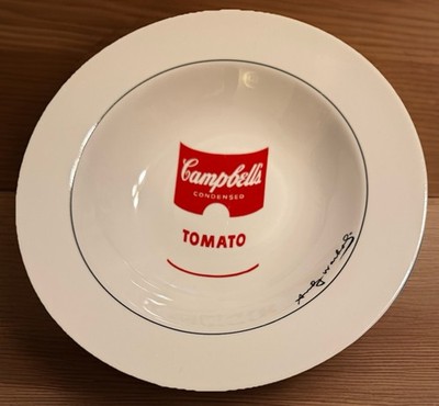 Andy Warhol ~ Collectible BLOCK POP Campbell Bowl for Pasta / Tomato or Any Soup