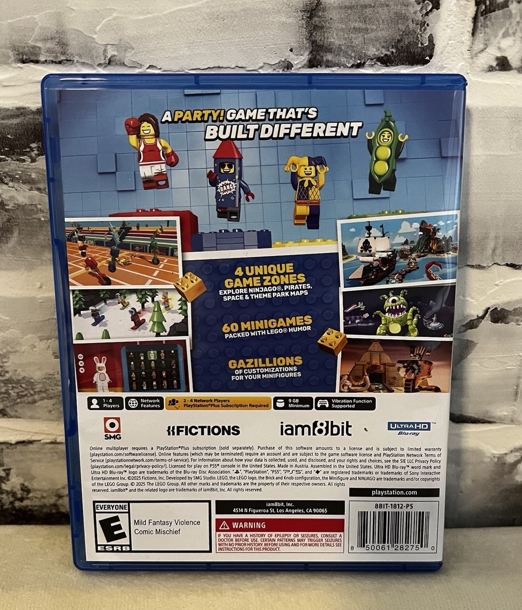LEGO Party PS5 PlayStation 5 Brand New Free Shipping 850061282750