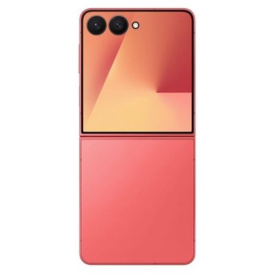 UNLOCKED - 2025 Samsung Galaxy Z Flip7 5G SM-F766U 256GB Coral Red