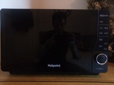 Hotpoint MWH 2621 MB UK Countertop Microwave Grill 25L 1350W 8 Programmes
