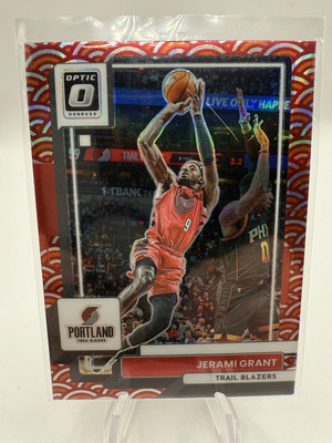 JERAMI GRANT 2022-23 DONRUSS OPTIC BASKETBALL PHOTON PRIZM BLAZERS