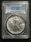 1994 American Silver Eagle PCGS MS69 1 Oz 1oz ounce .999 Fine Silver BETTER DATE