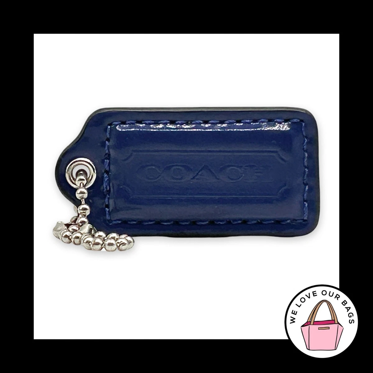 Coach Leather Letters, Numbers & Symbols Key Chains, Rings