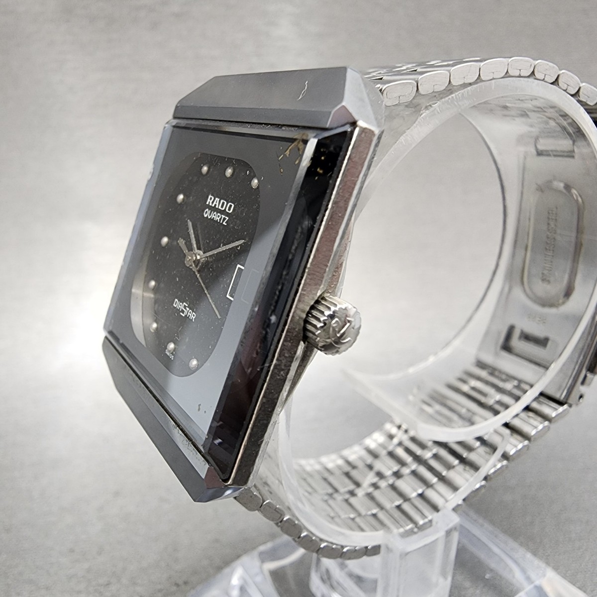 稼働品 RADO Diastar メンズ アナログ 711.0067.3N RADO ラドー ダイアスター メンズ 腕時計 デイト 711.0067.3N