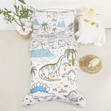 SWESEN Toddler Bedding Set for Boys, Cute Dinosaurs Toddler Boy Bedding Set, ...
