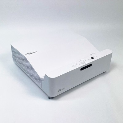Optoma DLP Projektor (OHNE 19 V DC Gleichstrom), Laser, 3D, LAN, Weiß,