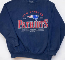 New England Patriots Football Champs navy color crewneck sweatshirt VK08831