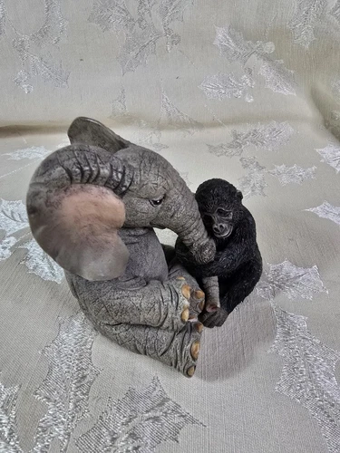 Tuskers Collectible 90875 Henry and Nguva the Gorilla "Don't Leave Me" 2001 - Picture 2 of 11