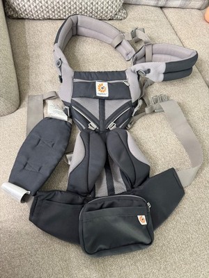 Ergobaby Omni Classic Baby Carrier Pearl Grey Newborn to Toddler 7-45 lb