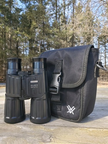 Zeiss 10x40 B T* binoculars. Made In West Germany.