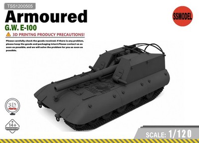 SSMODEL 1/120 G.W. E-100 tank Resin MODEL KIT TSS1200505