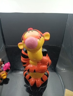 Disney Treasure Craft Tigger Winnie The Pooh Cookie Jar Free Shipping! T2537