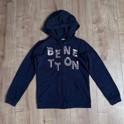 Benetton Mädchen Hoody, Größe 150, 11 Jahre