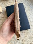 EUC Saint Laurent Cassandre Matelassé Fragments Zipped Card Case Vintage Peach — photo 5