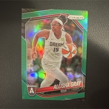 2025 Panini Prizm WNBA Allisha Gray Green Prizm Atlanta Dream #16
