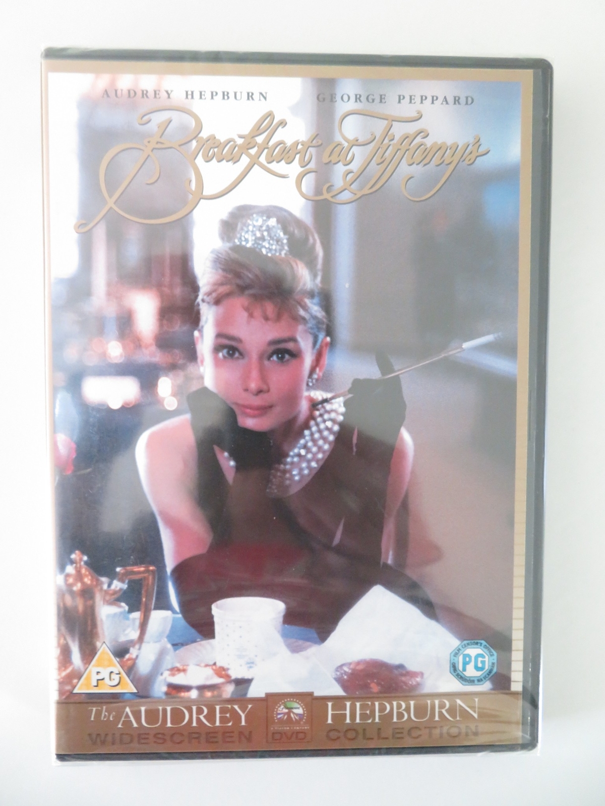 BREAKFAST AT TIFFANY'S - B (DVD) AUDREY HEPBURN GEORGE PEPPARD 1961  REGION 2