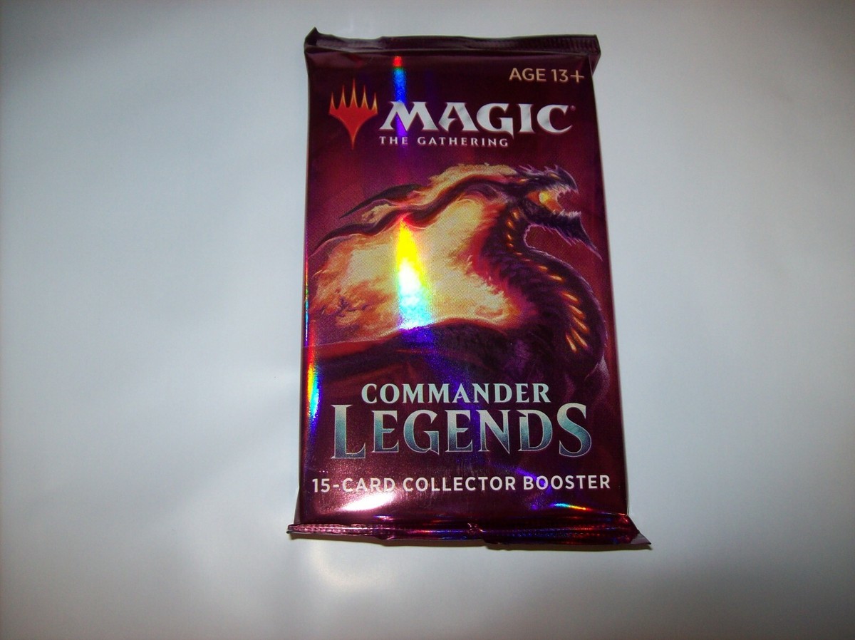 magic the gathering commander legends collector booster box Magic The Gathering Commander Legends Sealed Collector Booster Pack Free  Ship