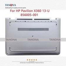 New 856005-001 For HP Pavilion X360 13-U Lower Case Bottom Cover D Shell Silver