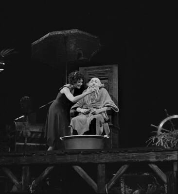 Annick Blancheteau And Jacques Rosny In Protee Of Paul Claudel Paris 1974 PHOTO