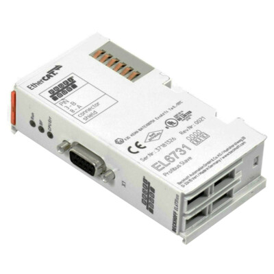 Beckhoff EL6731 EtherCat Communication Interface 1-Channel Profibus