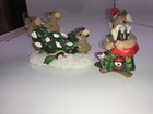 New Listinglot of 2 Charming Tails Christmas Mice Bringing Home Tree & unnamed mouse.u1
