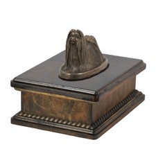 Egyptian Mau Cat - urn for cat ashes, classic urn with a statuette, elegant urn