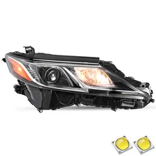 Right Passenger Side LED Headlight For 2018-2022 Toyota Camry L LE SE Headlamp