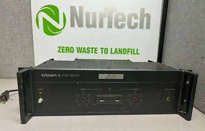 Crown PS-200 アンプ 750W Crown PS-200 Power Amplifier | eBay