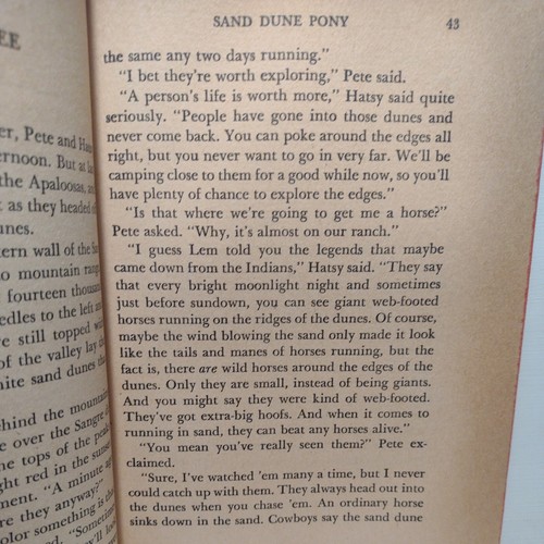 Sand Dune Pony by Troy Nesbit -1952 Hardcover with Ex Library Dust Jacket - Picture 13 of 16