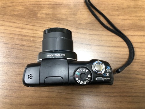 Canon PowerShot SX 110 IS Digital ELPH 9.0MP 10x Digital Camera Black - Picture 6 of 13