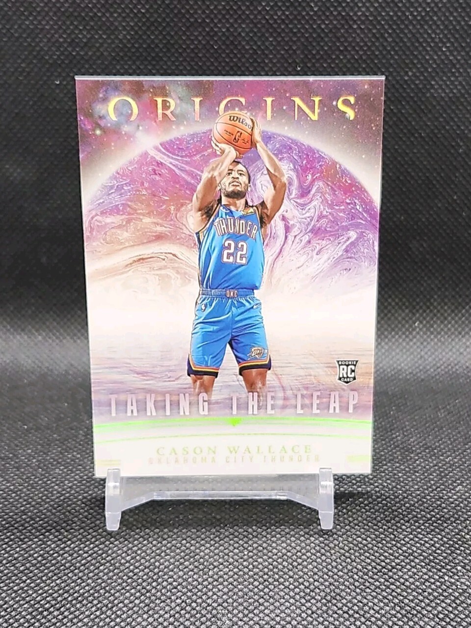 10146C Cason Wallace 2023-24 Panini Origins - Taking the Leap #14 (RC) - OKC