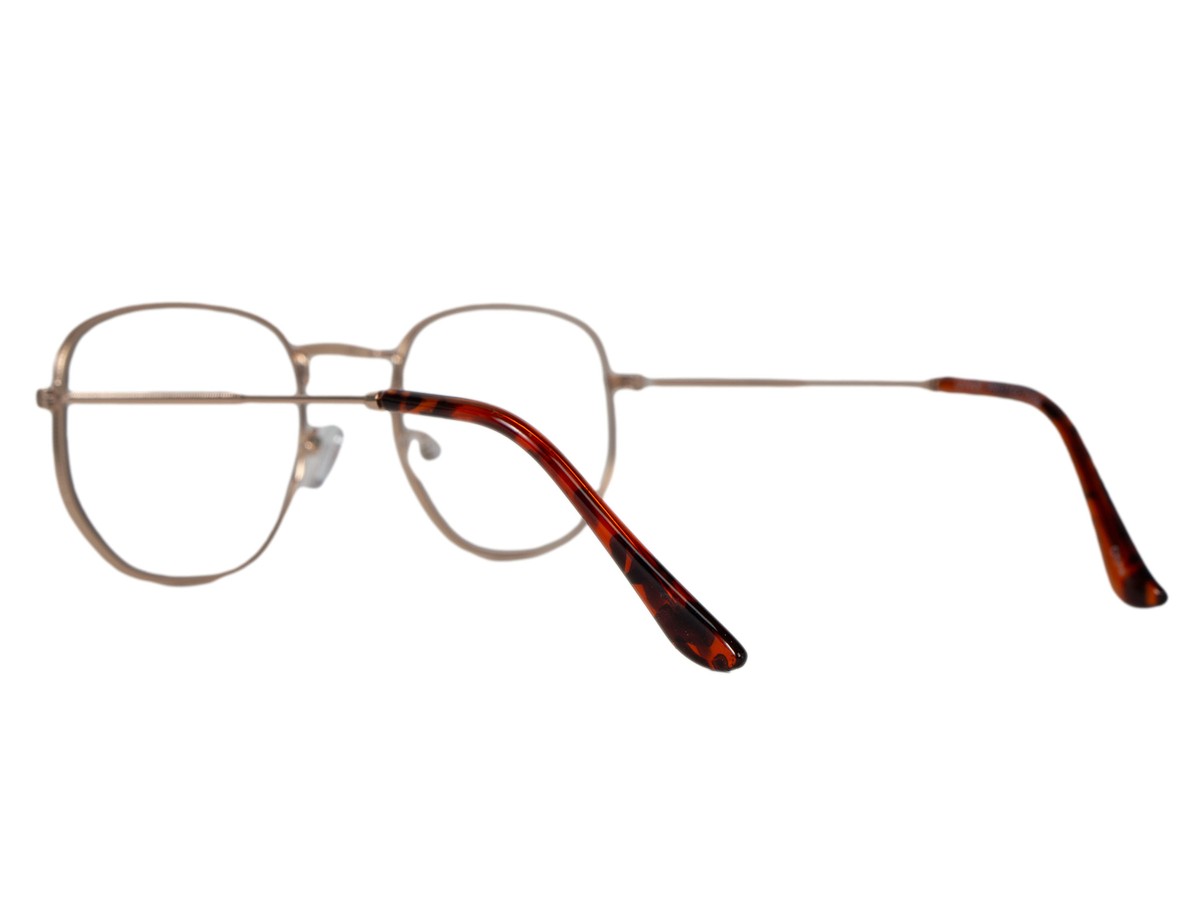 Occhiali The One Who Knocks: Modello Rettangolare Trasparente Con Lenti Aviatore - Stile Heisenberg