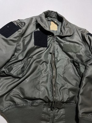 Vintage 70s Military CWU 36/P Bomber Jacket Size Large AQ6 | eBay