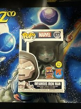 Funko Pop! Vinyl: Marvel - Infamous Iron Man (Glows in the Dark) - Diamond...