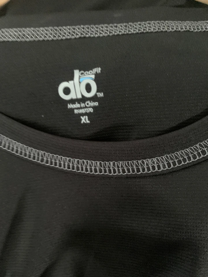 Camiseta Alo CoolFit Bambú/Mezcla Manga Corta Talla XL NUEVA CON ETIQUETAS Foto 4 de 4