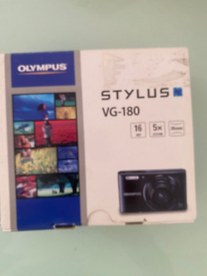 OLYMPUS STYLUS VG-180 16.0MP Compact Digital Camera Black NEW | eBay