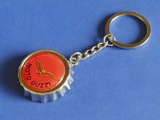 MOTO GUZZI BOTTLE CAP SHAPED KEY RING BOTTLE OPENER 280