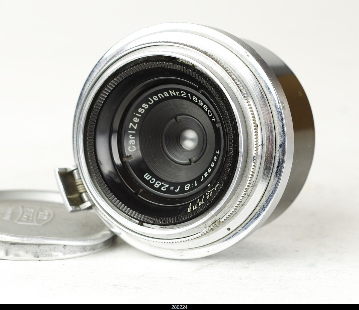 Zeiss Jena Tessar 8/2,8cm 28mm + Finder for Zeiss Ikon Contax II