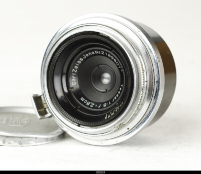 Zeiss Jena Tessar 8/2,8cm 28mm + Finder for Zeiss Ikon Contax II