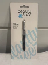 Beauty 360 Slant Tweezers - Slant Tip For Precision Tweezing - Free Shipping