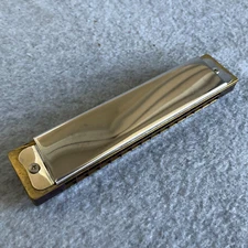 Vintage Harmonica Unbranded 5" Very Clean As-Is