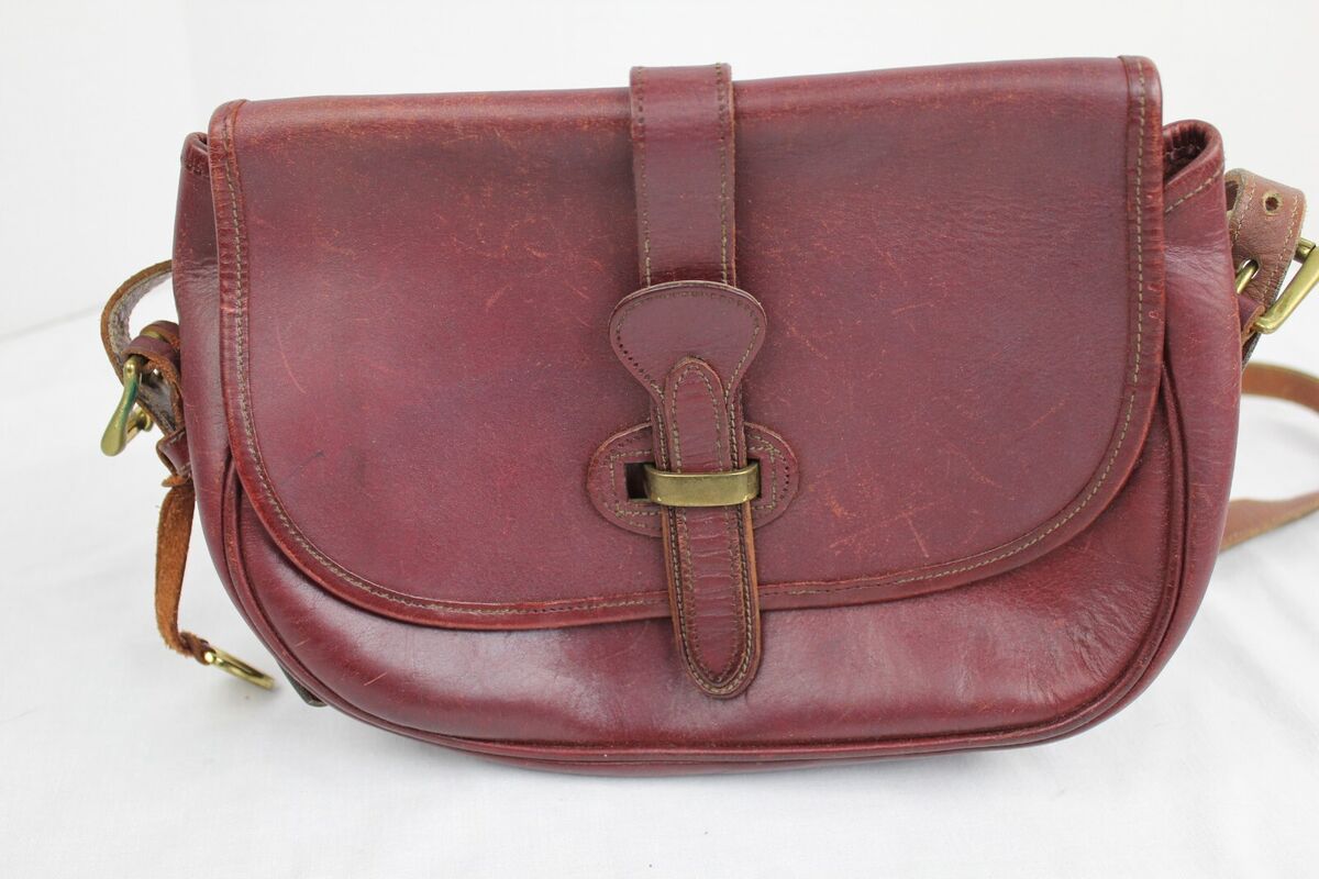 VINTAGE Dooney & Bourke Women's Leather Equestrian Shoulder VINTAGE Dooney & Bourke Women's Leather Equestrian Shoulder