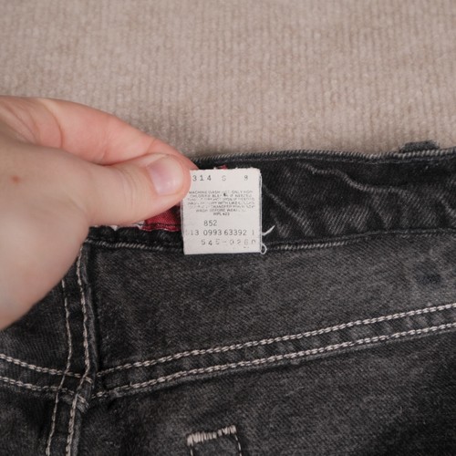 Levi's Loose 545 Brown Tab Men's 36x29 (33x27) Faded Black Wing 90's Vintage - Bild 7 von 20