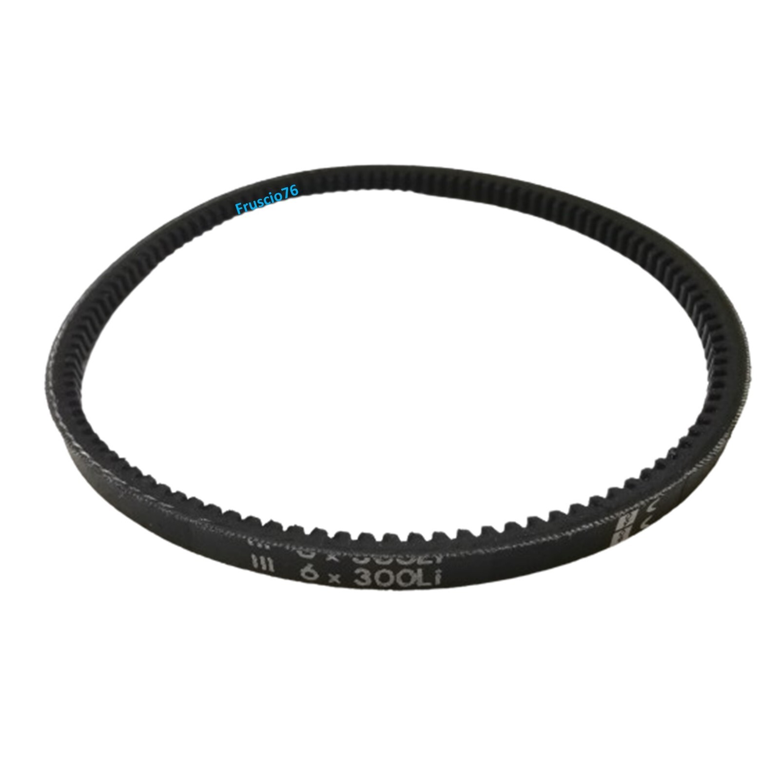 Cinghia 6 X 300 per Affettatrici | Ricambio Trapezoidale Dasca e Omega