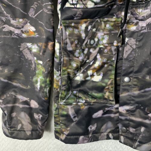 Broadside Men’s Waterproof Hunting Jacket Size Medium Hooded Fleece Lined - Picture 3 of 17